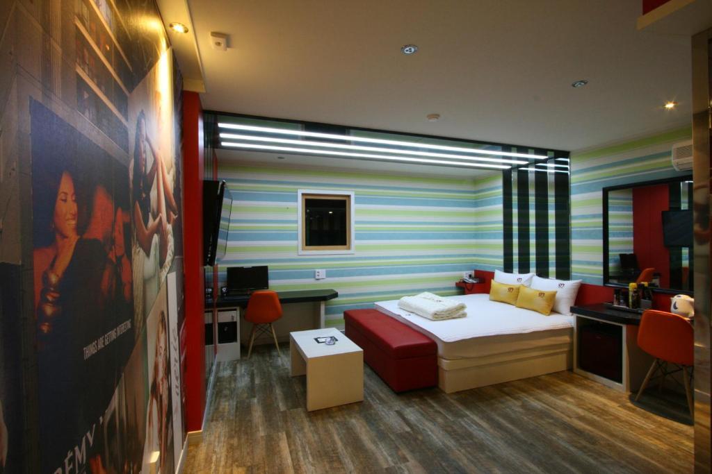 Haeundae On Motel Busan Room photo