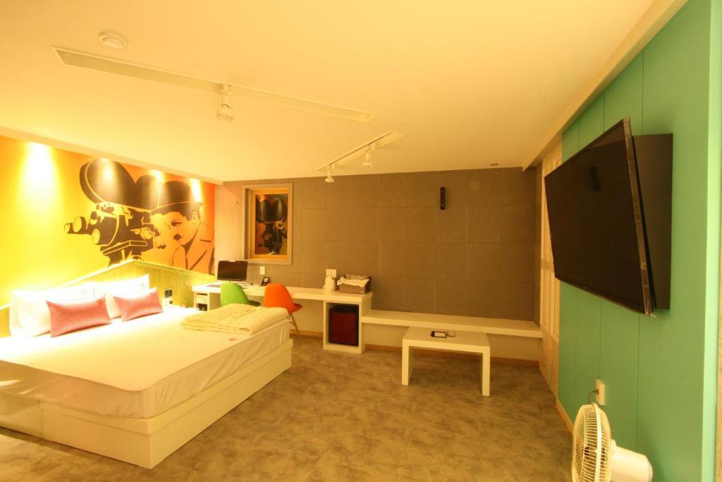 Haeundae On Motel Busan Room photo