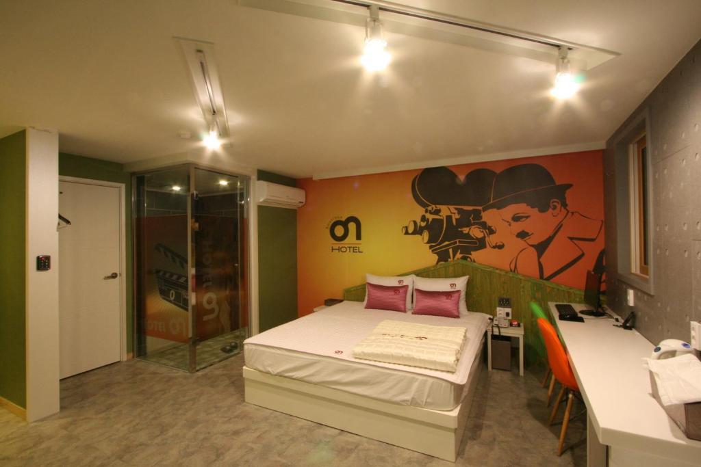 Haeundae On Motel Busan Room photo