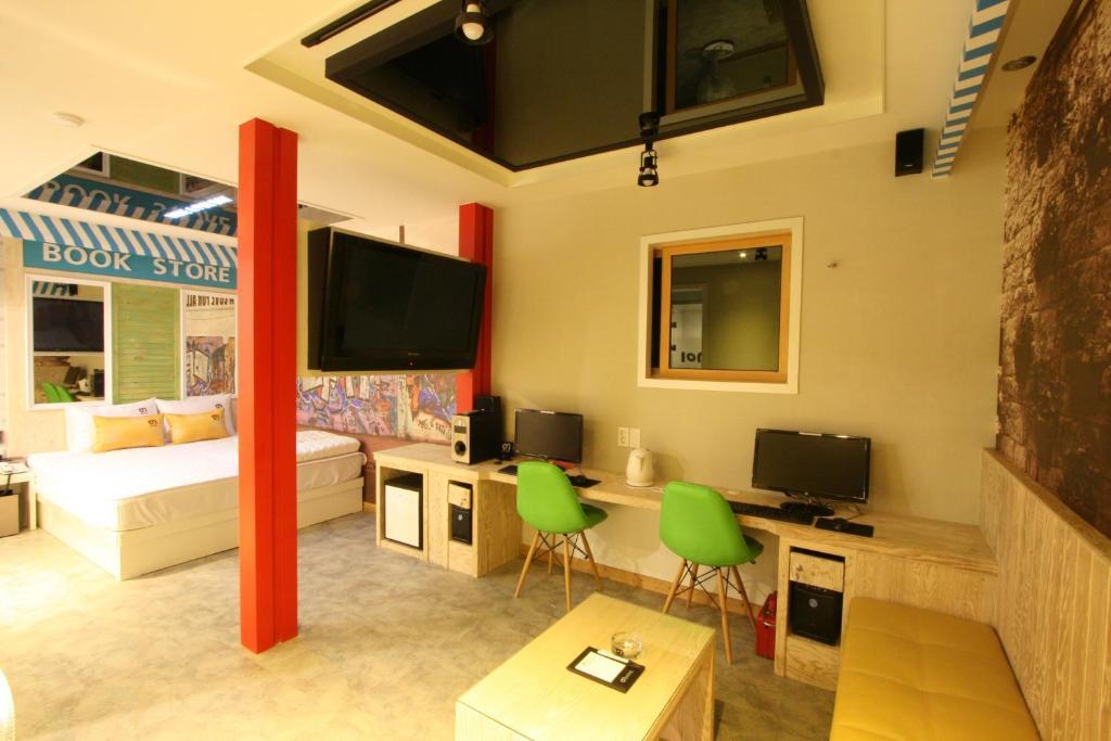 Haeundae On Motel Busan Room photo